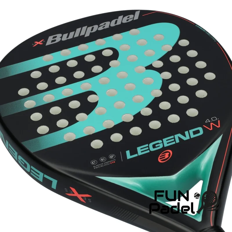 Bullpadel Legend 4.0 Woman – Raquete de Padel Premium | Fun Padel - imagem 4