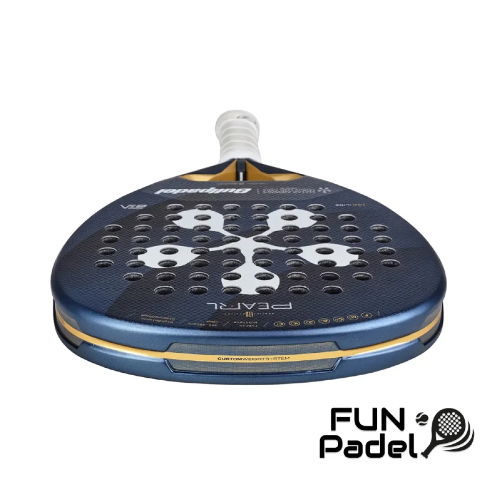 Bullpadel Pearl TF 2024 – Raquete de Padel Profissional com Forma Diamante - imagem 4