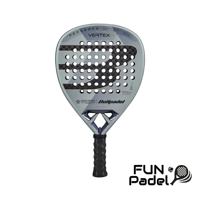 Bullpadel Vertex 04 TF 2024 – Raquete Profissional de Padel em Formato Diamante para Potência - imagem 1
