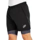 Bullpadel Manzan Black Padel Shorts - image 1