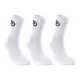 Meias Bullpadel Pack 3 Brancas (BP262) - imagem 1