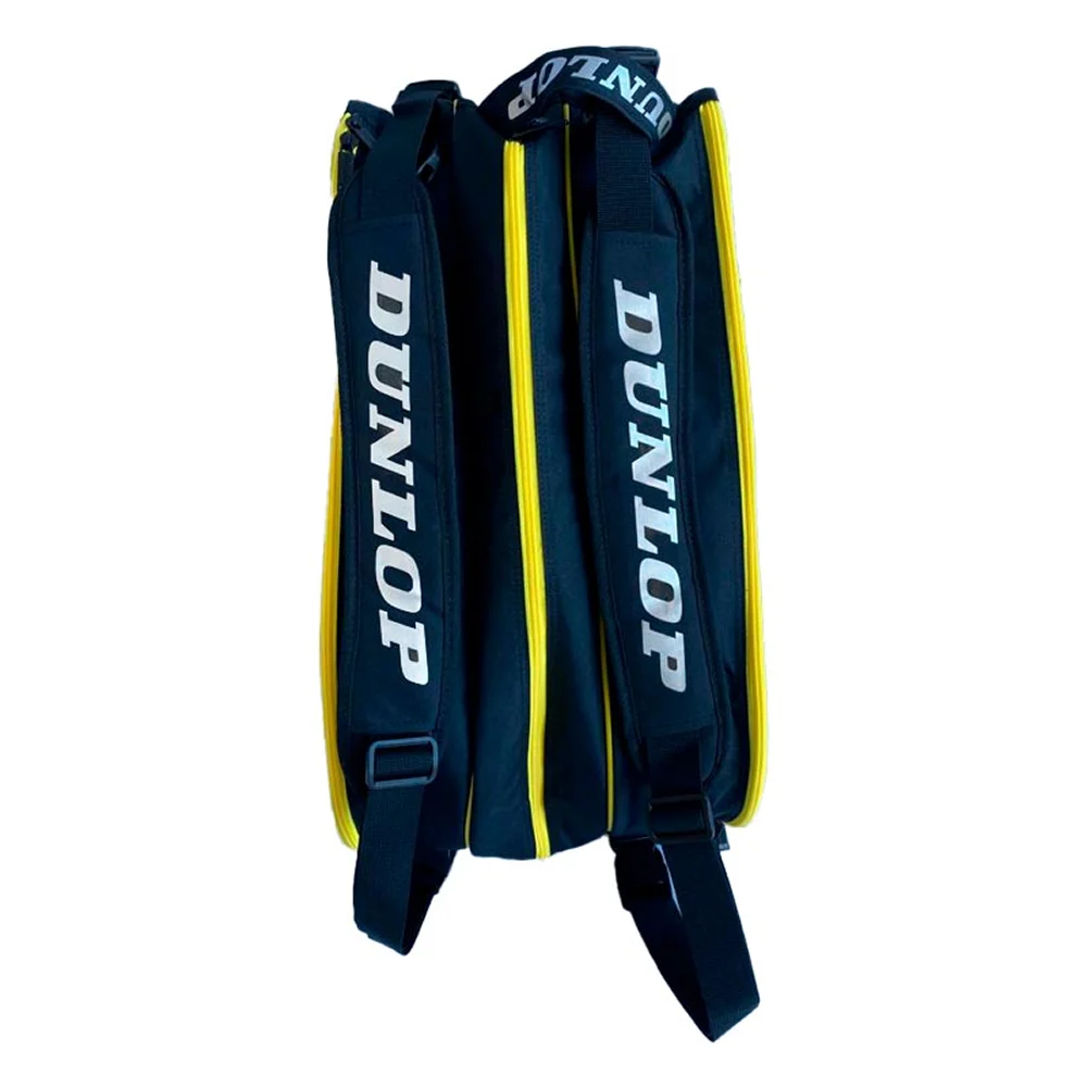 Dunlop Racket Bag Elite Black Yellow – saco desportivo de elite com compartimento térmico - imagem 3
