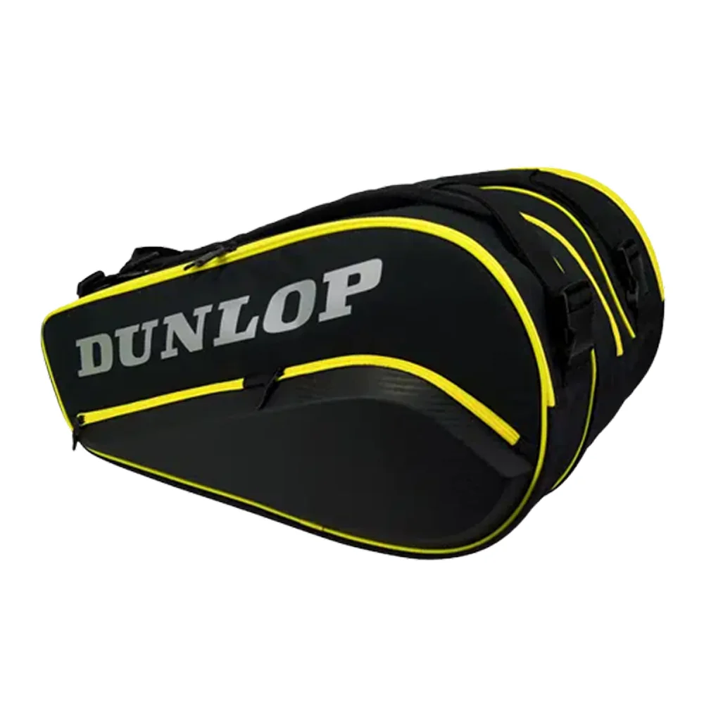 Dunlop Racket Bag Elite Black Yellow – saco desportivo de elite com compartimento térmico - imagem 1