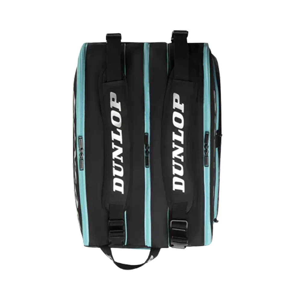 Dunlop Racket Bag Elite Black Petrol Green — mala desportiva premium para padel - imagem 2