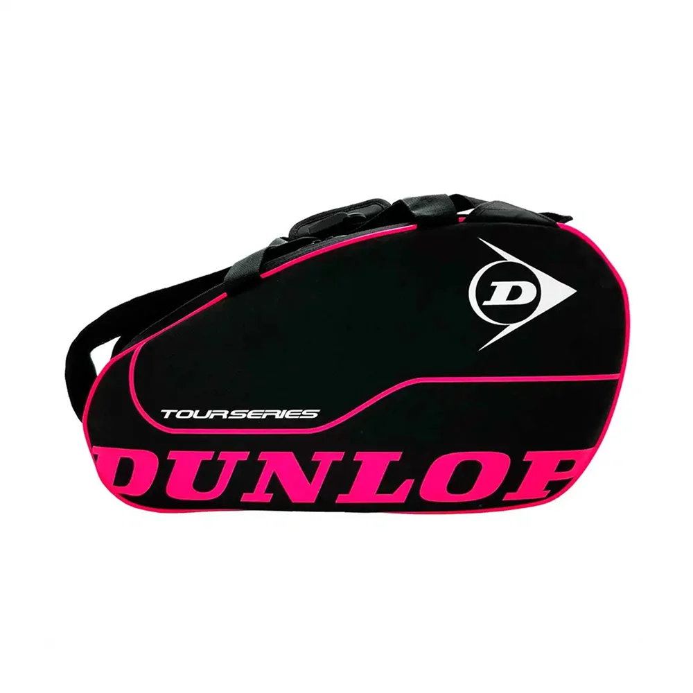 Dunlop Sports Bag Tour Intro Lt Black Pink – lightweight padel backpack with pink design - image 2