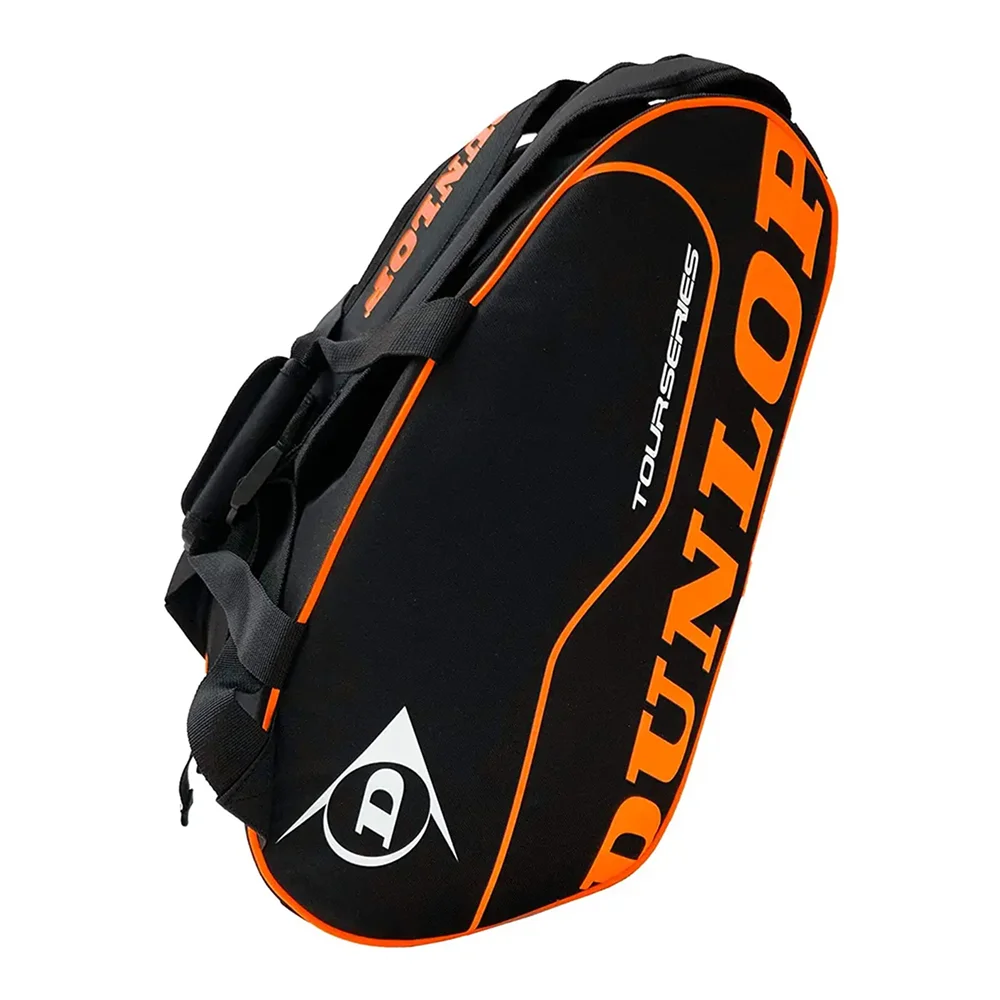 Dunlop Sports Bag Tour Intro Black Orange – mochila desportiva média sem compartimento térmico - imagem 3