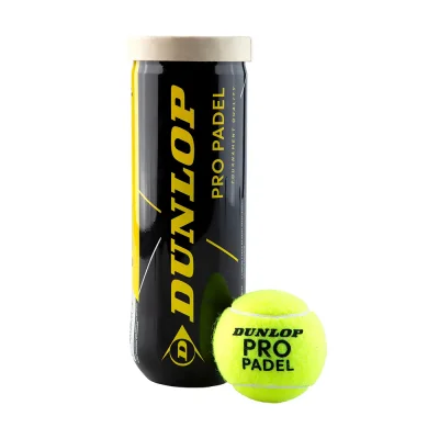 Dunlop PRO Padel Balls - Tube 