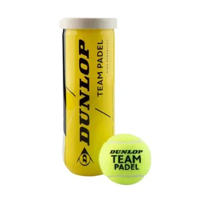 Dunlop TEAM Padel Balls - Tube 