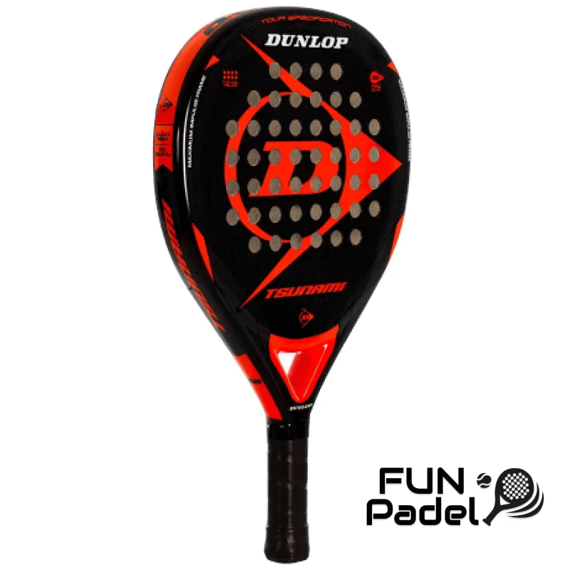Dunlop Tsunami Red – raquete de controlo com máxima resposta de impulso - imagem 2