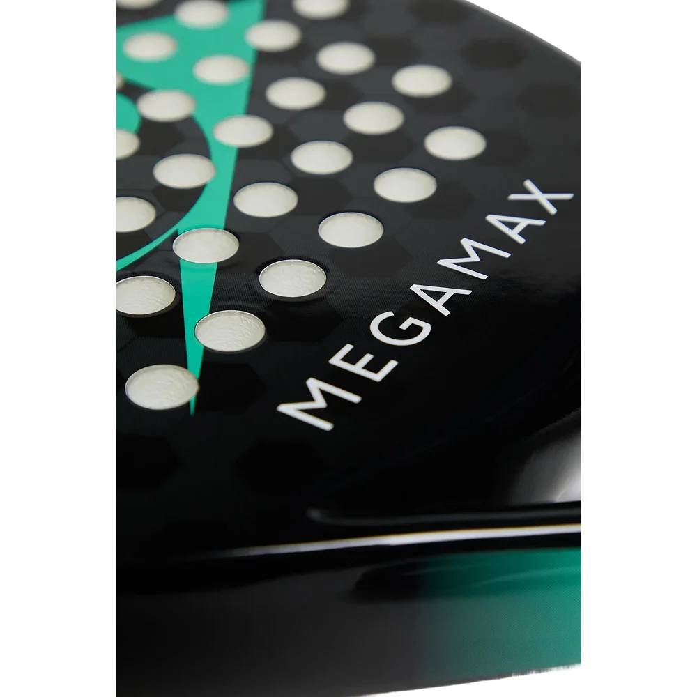 Raquete de Padel Dunlop Megamax Black 2025 — leve, com controlo, ideal para iniciantes - imagem 3
