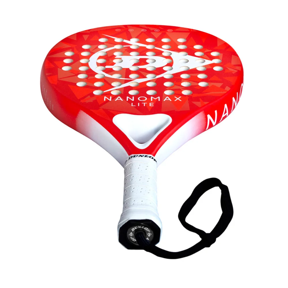 Raquete de padel Dunlop Nanomax Lite 2025 — leve, com controlo, para progressão rápida - imagem 2
