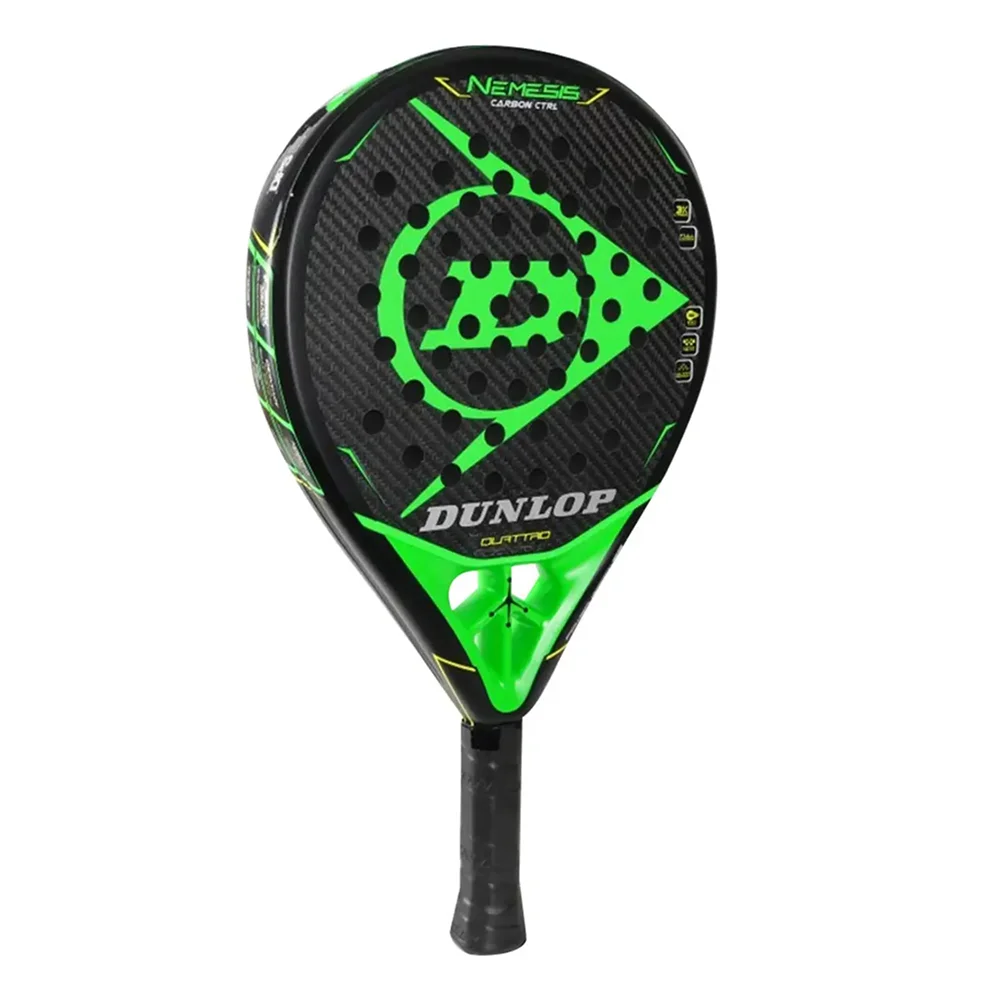 Raquete de padel Dunlop Nemesis Carbon Control — controlo máximo com precisão e conforto - imagem 3
