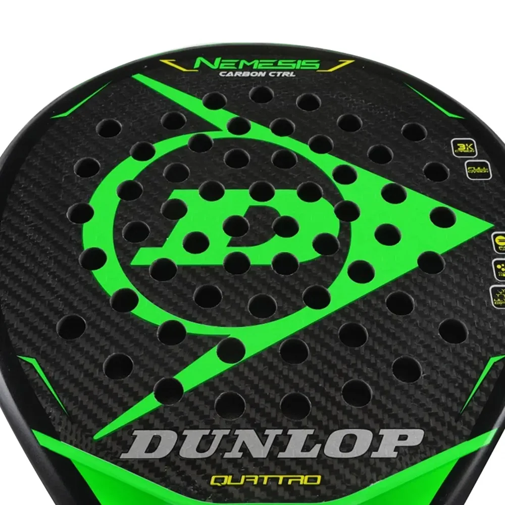Raquete de padel Dunlop Nemesis Carbon Control — controlo máximo com precisão e conforto - imagem 4