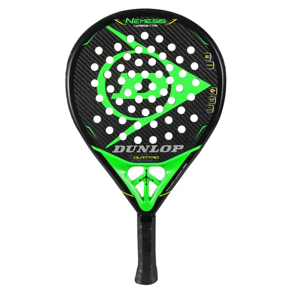 Raquete de padel Dunlop Nemesis Carbon Control — controlo máximo com precisão e conforto - imagem 1