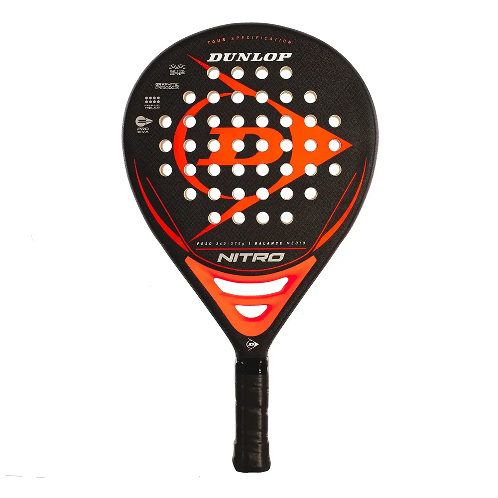 Dunlop Nitro Orange — Striking padel racket for attacking gameplay | Fun Padel - image 1