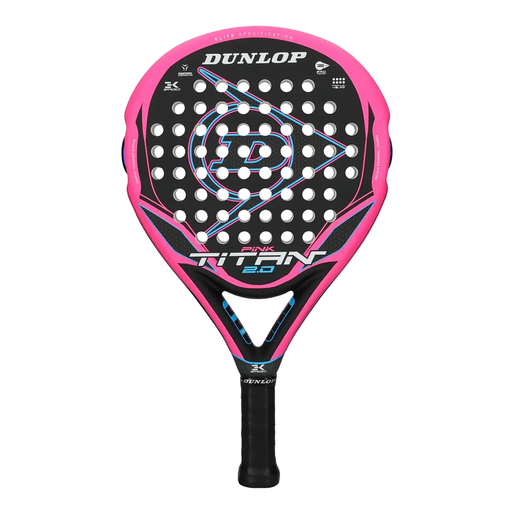 Dunlop Titan 2.0 Pink padel racket – control, comfort, and adaptive power - image 1