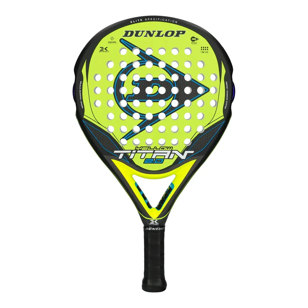 Dunlop Titan 2.0 Yellow Blue — potência versátil e sensação suave em jogo - imagem 1