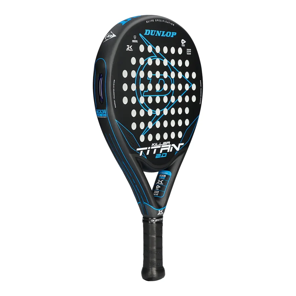 Dunlop Titan Killer 2.0 (2024) — powerful hybrid oversize paddle racket  - image 3
