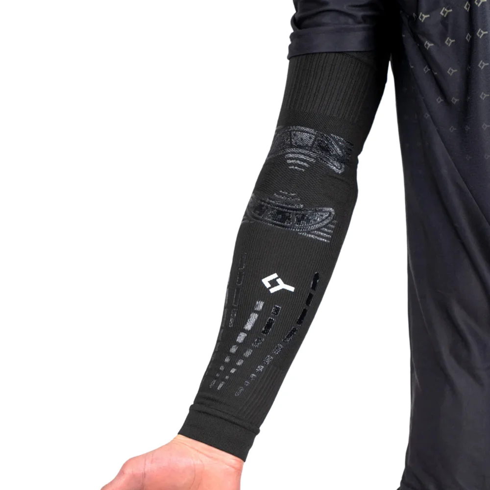 Floky NO STRAIN Evolution Arm Sleeve Basic Black - Tamanho M-L - 1 un - imagem 8