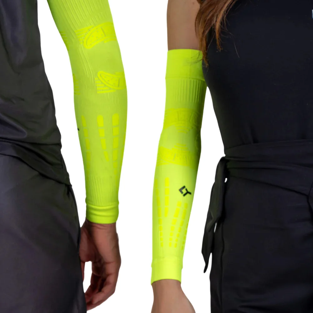 Manga Desportiva Floky NO STRAIN Evolution Basic Yellow - Tamanho M-L - 1 un - imagem 8