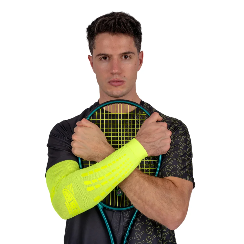 Manga Desportiva Floky NO STRAIN Evolution Basic Yellow - Tamanho M-L - 1 un - imagem 10