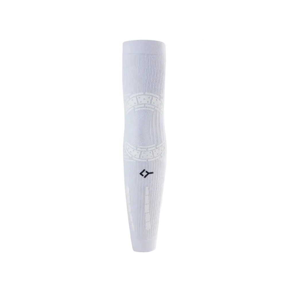 Floky NO STRAIN sleeve White XS-S – Biomechanical Elbow & Forearm Support 2 pcs - image 1