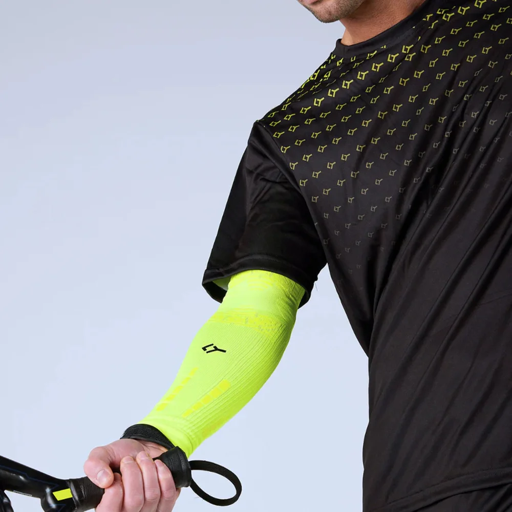 Floky NO STRAIN sleeve Yellow M-L Biomechanical Elbow & Forearm Support 2 pcs - image 6