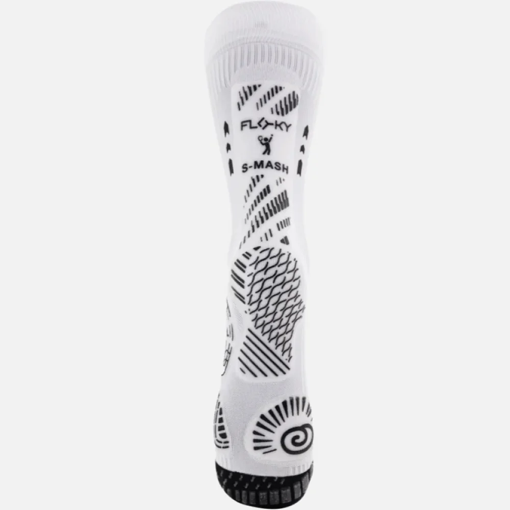 Floky S-Mash 3D Socks White 36-39 — Meias desportivas unissexo para padel, ténis e pickleball - imagem 2