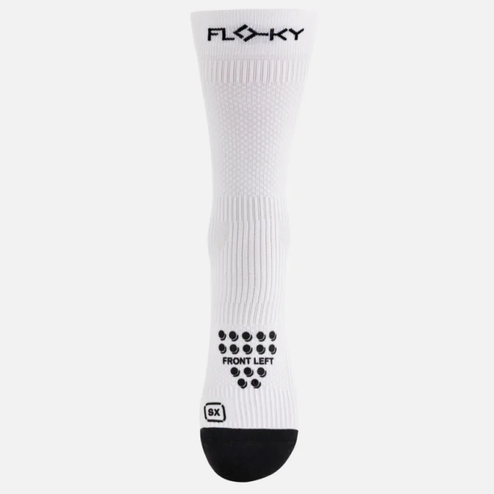 Floky S-Mash 3D Socks White 36-39 — Meias desportivas unissexo para padel, ténis e pickleball - imagem 3