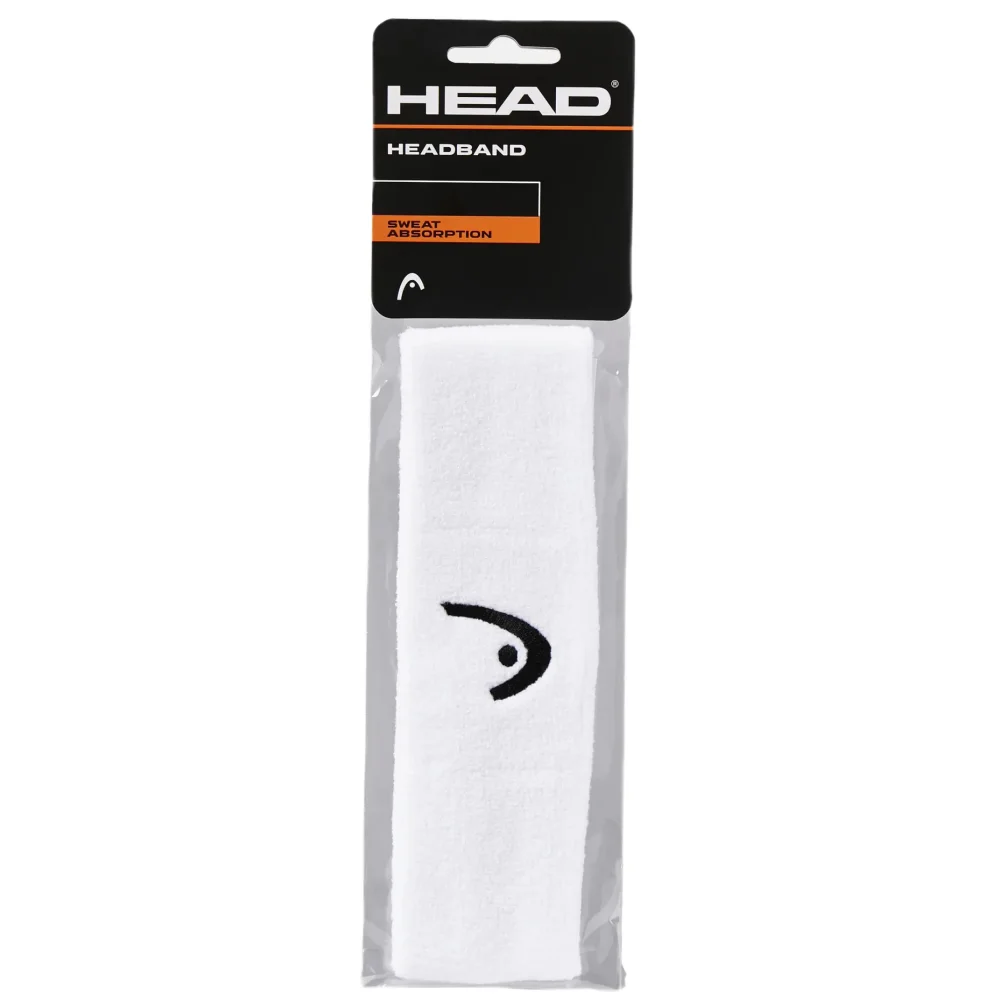 Head Headband White – Keep Sweat Out and Stay Focused - image 1