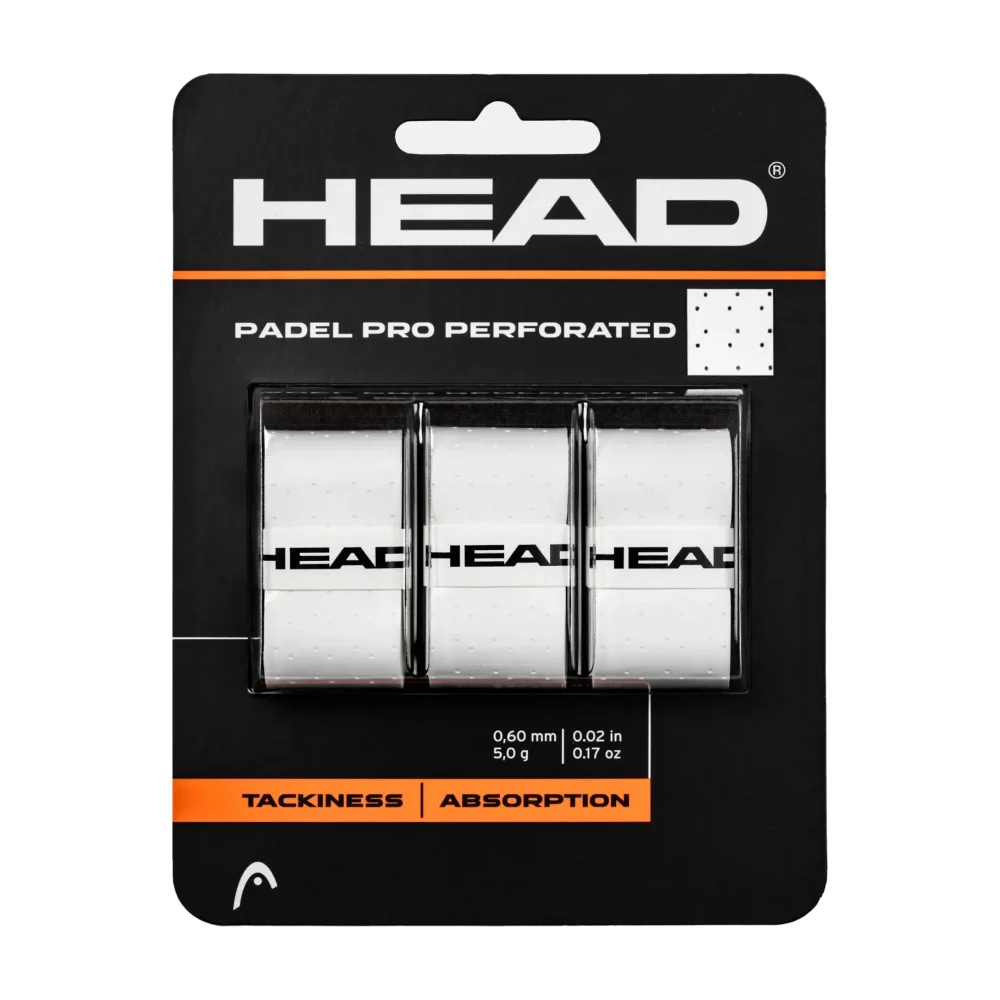 Head Padel Pro Perforated Overgrip White - image 1