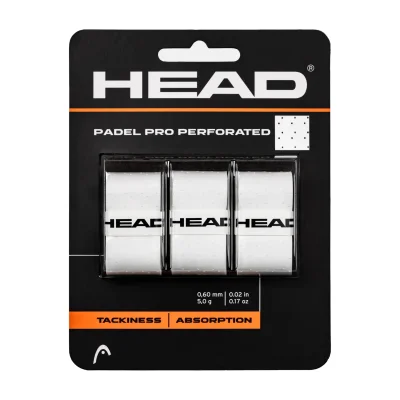 Head Padel Pro Perforated Overgrip White