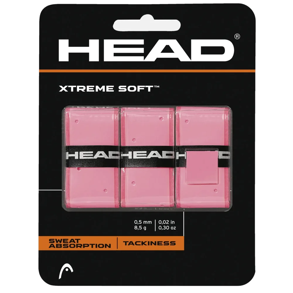 Head Xtremesoft Overgrip Pink – Máxima Aderência e Conforto imagem 1 Head Xtremesoft Overgrip Pink – Máxima Aderência e Conforto - imagem 1