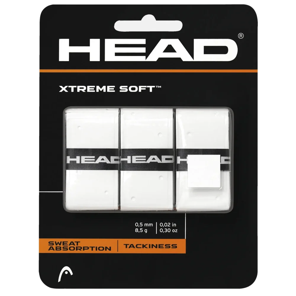 Head Xtremesoft Overgrip White – Maximum Tackiness and Comfort - image 1