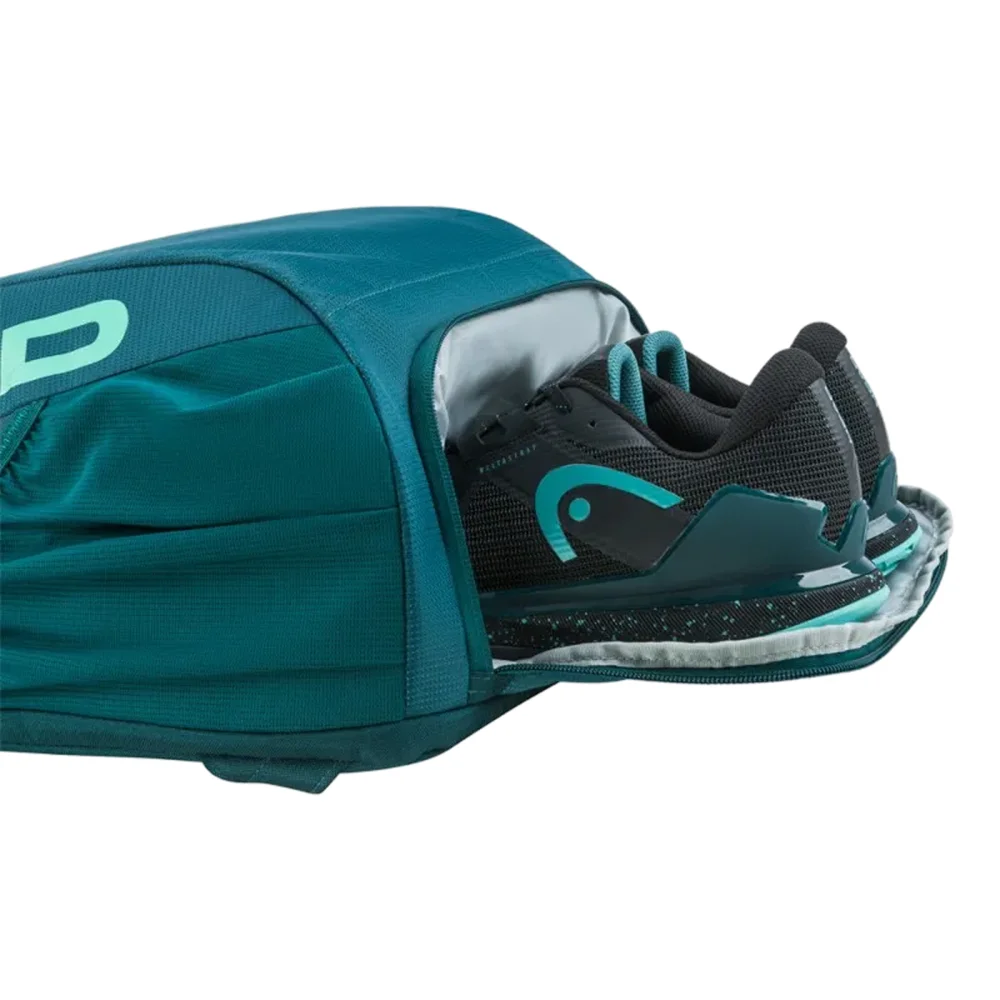 Head Tour Backpack Dark Green 25L 2026 – Mochila de Padel Leve com Compartimento para Sapatilhas - imagem 3