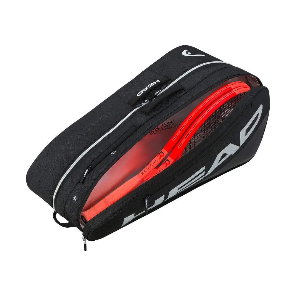 Head Tour Racket Bag L Black — Large Bag 2026 for 9 Racquets - image 6