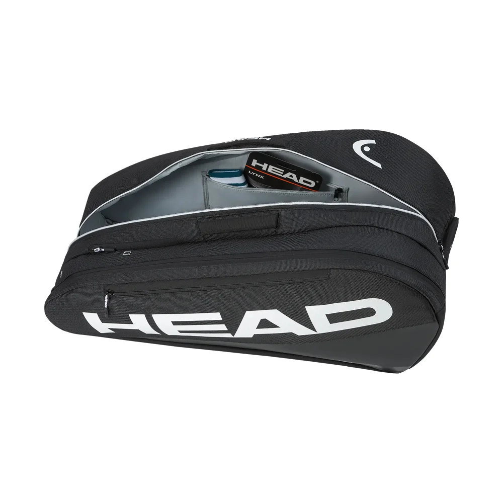 Head Tour Racket Bag L Black — Large Bag 2026 for 9 Racquets - image 5