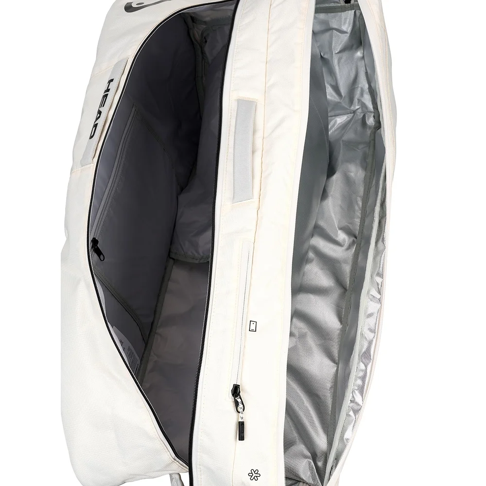 Head Tour Racket Bag L White 2026 — 65L Bag with Climate Control - image 6