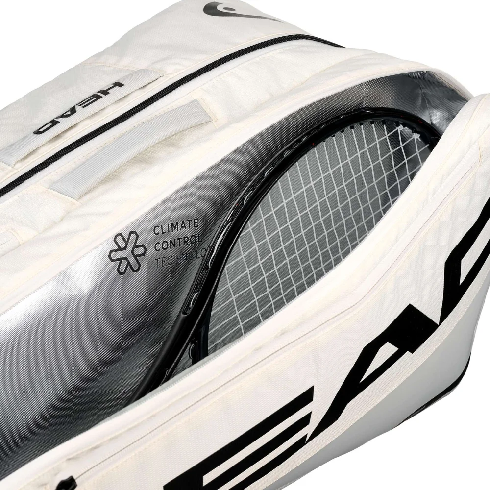 Head Tour Racket Bag L White 2026 — 65L Bag with Climate Control - image 5