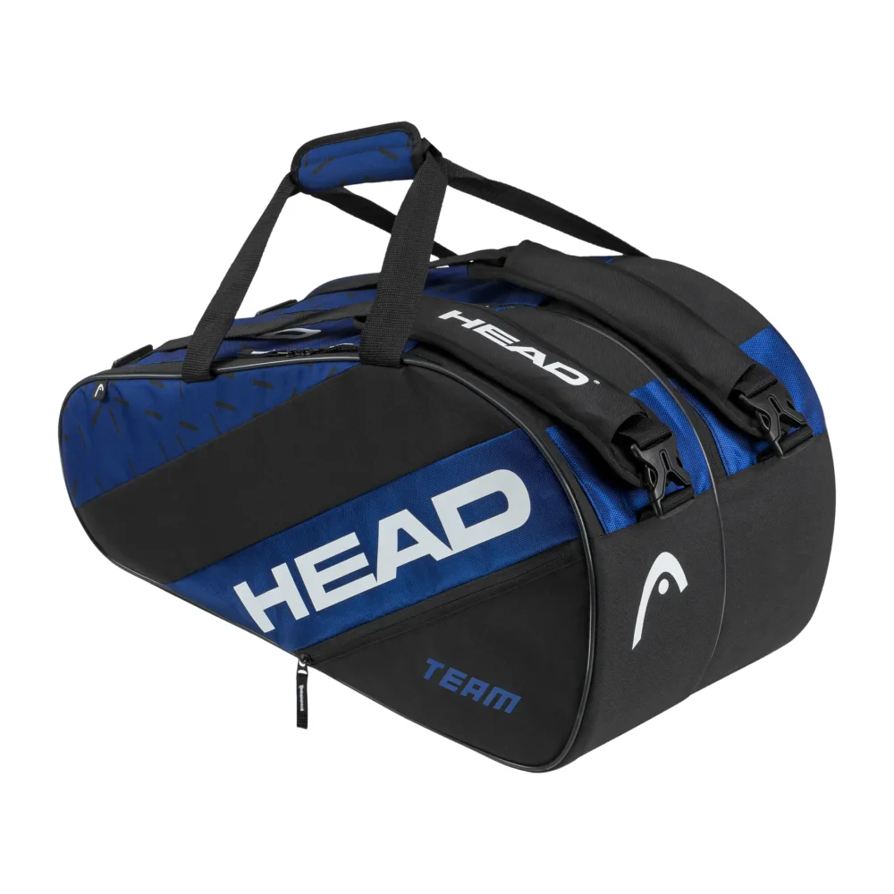 Head Team Padel Black Blue 2024 bag – stylish, spacious and eco-friendly with CCT+ thermal protection - image 1