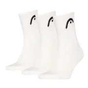 HEAD Unisex Training Socks White x3