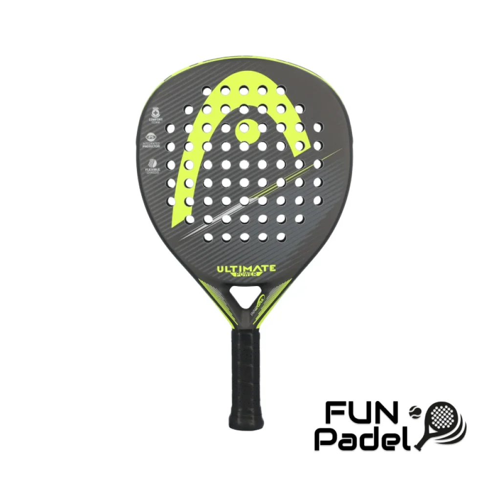 Head Ultimate Power Yellow com CB – Raquete de Padel Híbrida para Jogadores Avançados - imagem 1