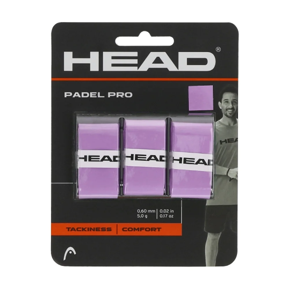 Head Padel Pro Overgrip Pink — Overgrips de Alta Qualidade para Padel - imagem 1