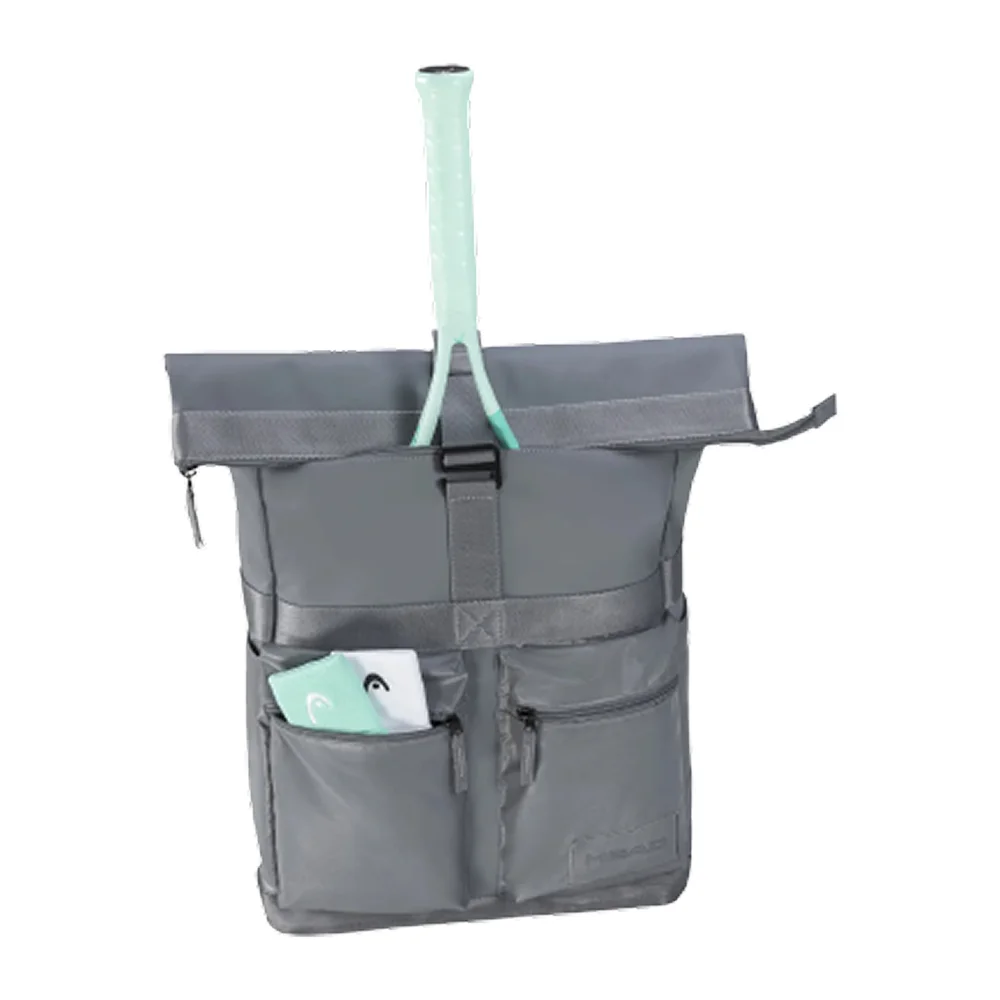 Head Backpack Tour 30L Gray 260524 — mochila de padel 30L com espaço para raquetes - imagem 3