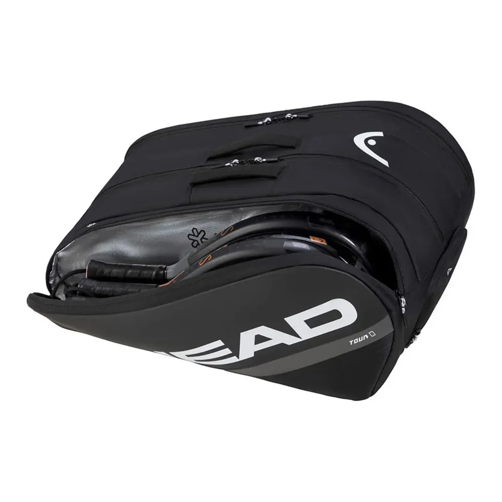 Head Tour L Black — 2025 padel bag with CCT+ and shoe compartment - image 3