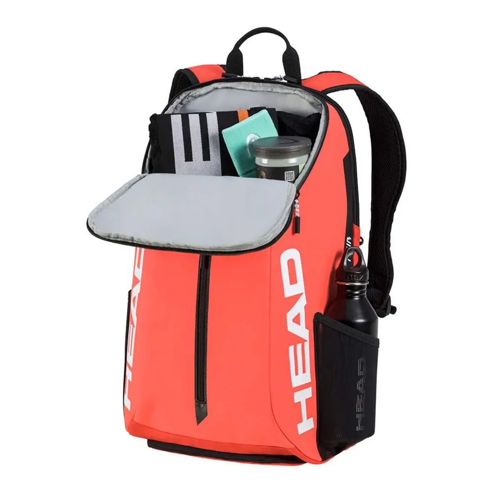 Head Backpack Tour 25L Orange – mochila desportiva com bolso para raquetes - imagem 2