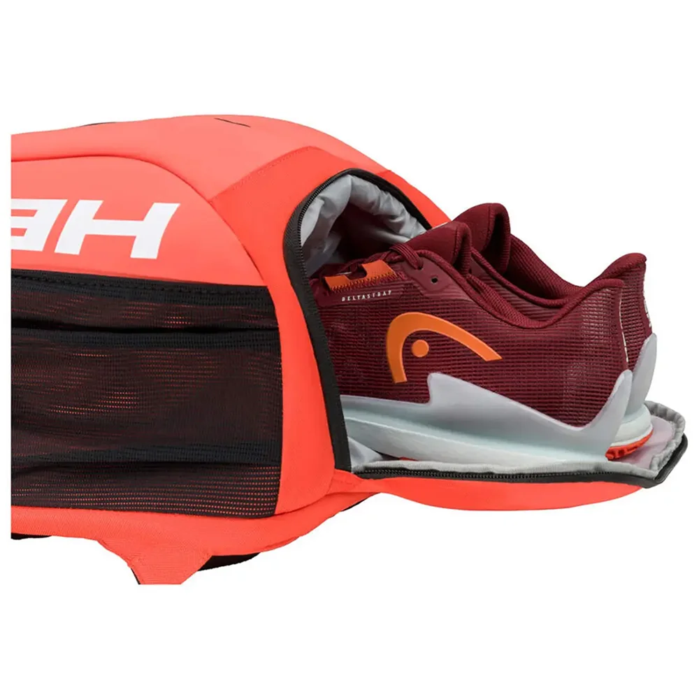 Head Backpack Tour 25L Orange – mochila desportiva com bolso para raquetes - imagem 3