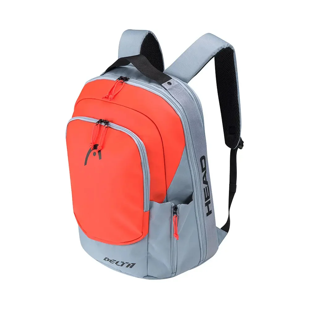 Mochila Head Delta 2022 Grey Orange – elegante, espaçosa e prática para desporto e cidade - imagem 1