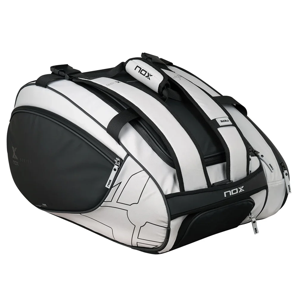 Nox Sports Bag Luxury Master Series Black White – premium sports bag with thermal protection and modern design - image 2