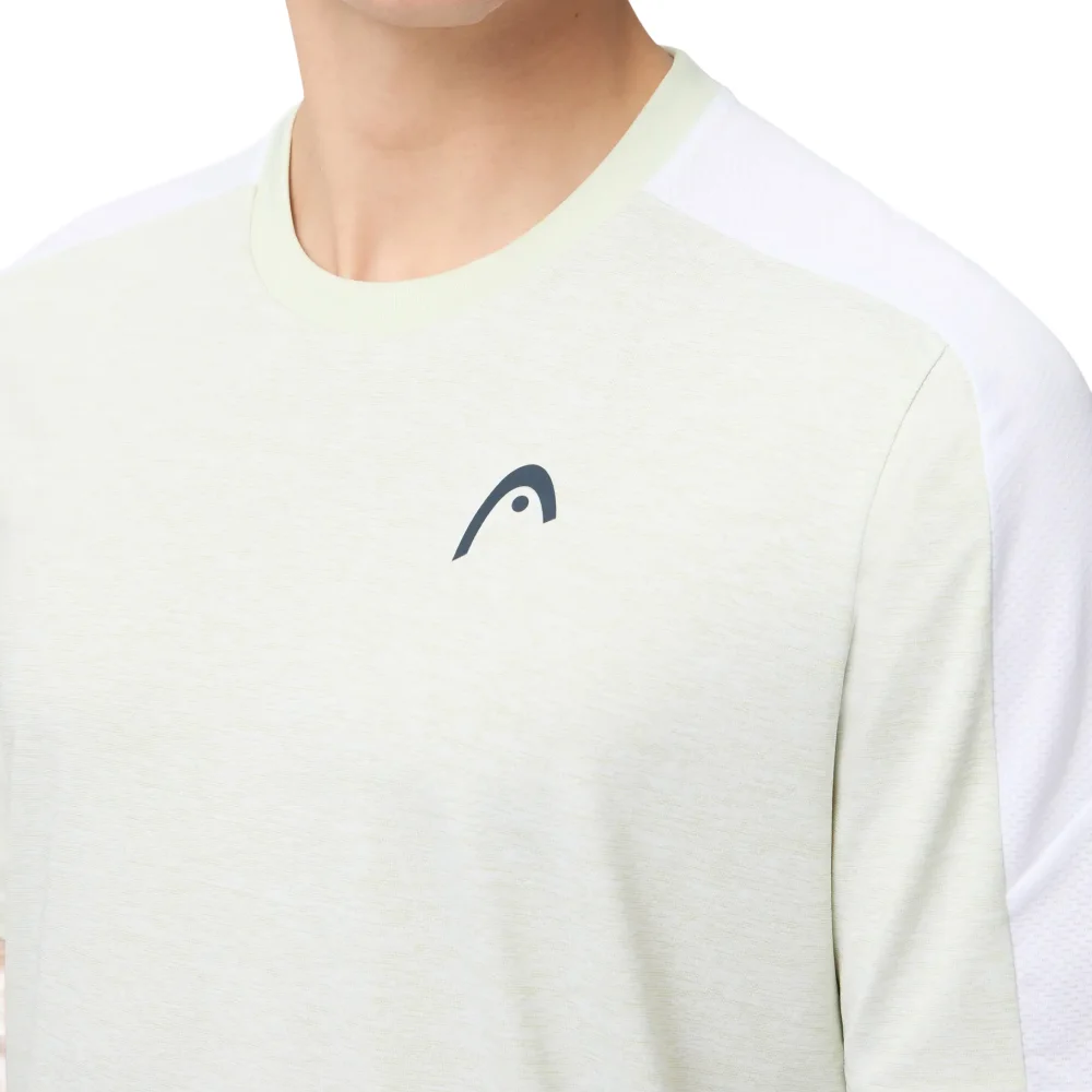 Head PLAY Tech Men’s T-Shirt – Cantaloupe Green - Size L - image 2